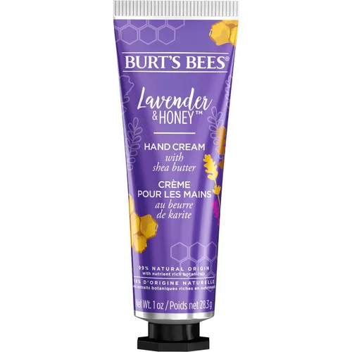 Vista 6 de Burt's Bees Crema de manos de lavanda y miel con manteca de karité, 1 onza (el paquete puede variar)