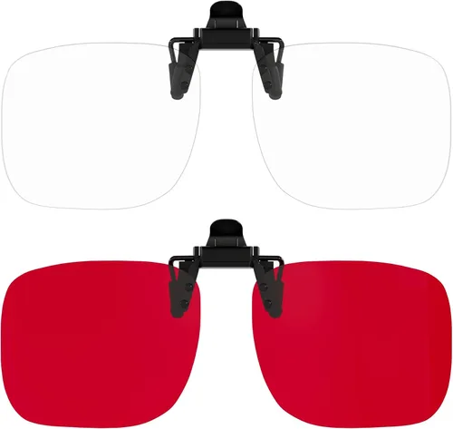 Vista 17 de Eyekepper Blue Light Clip on Glasses, Blocking UV Ray, Anti Glare 63 * 50MM