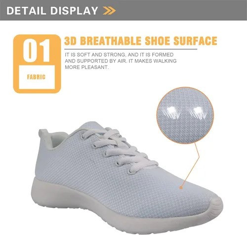 Vista 3 de FOR U DESIGNS Tenis deportivos para correr para mujer, zapatos de caminar, ligeros, casuales