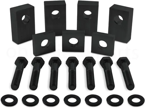 Vista 4 de Kit de reclinación de asiento trasero para Jeep Wrangler JKU/JLU 2007-2020 (aluminio, plateado)