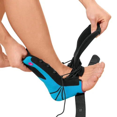Vista 4 de Medi Levamed Stabili-Tri Knit Tobillera para hombres y mujeres