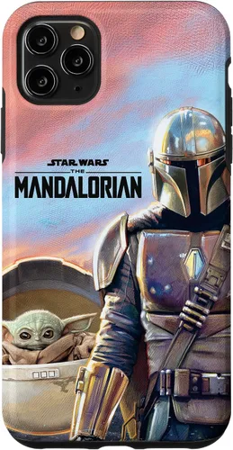 Vista 13 de Star Wars The Mandalorian The Child Painting - Carcasa para iPhone 17