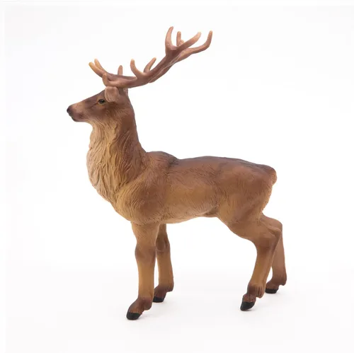 Vista 8 de Papo -Pintado a mano - Figura -Wild Animal Kingdom - Ciervo -53008 -Coleccionable - para Niños - Adecuado para niños y niñas- a partir de 3 años