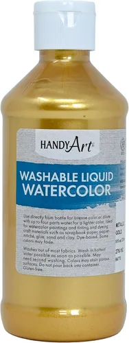 Vista 12 de Handy Art Acuarela líquida lavable de 8 onzas, azul