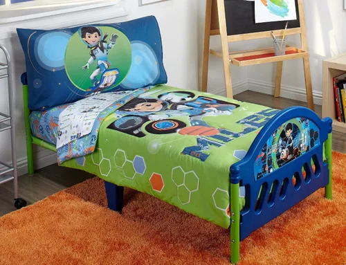 Vista 4 de Disney - Juego de sábanas de 4 piezas para niños pequeños