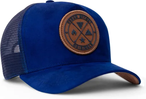Vista 62 de Urban Effort Gorra trasera de malla, para hombres y mujeres, gorra de béisbol de 5 paneles, gran cierre a presión para caza y senderismo