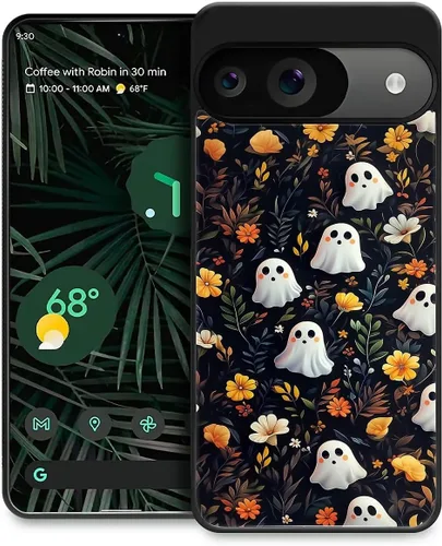Vista 59 de Funda compatible con Google Pixel 4A 5G, Nochebuena, Google Pixel 4A 5G, delgada, suave, a prueba de golpes, TPU para mujeres y niñas, niños, funda