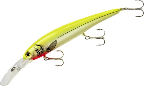 Vista 16 de Bandit Lures 4 3/4-Inch Slender Minnow Jerkbait Trolls Up to 27 Feet Deep, Universal Color Patterns, 1 Piece