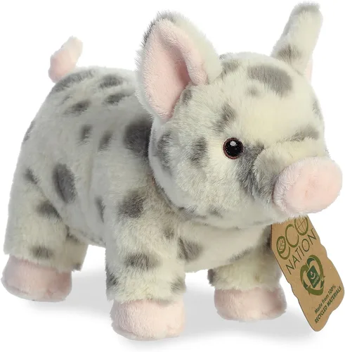 Vista 18 de Aurora® Animal de Peluche Caimán Eco Nation™ Fabricado Responsablemente - Ideal para Aventuras de Juego - Perfecto para Cumpleaños o Simplemente