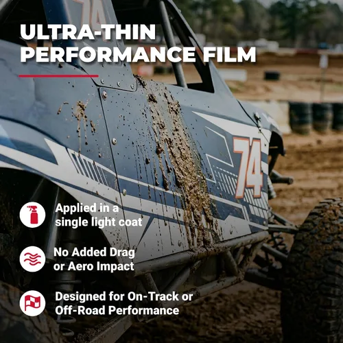 Vista 4 de Corrosion Technologies Mud Slide Spray repelente de lodo listo para usar para corredores de barro, todoterreno, ATV y UTV For Off-Road Race Cars