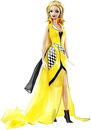 Vista 2 de Barbie Vestido amarillo Corvette - Colección American Favorites N4984