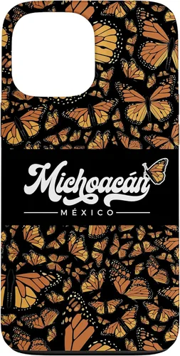 Vista 24 de Michoacan Mexico Mariposas Monarca - Funda para iPhone 16