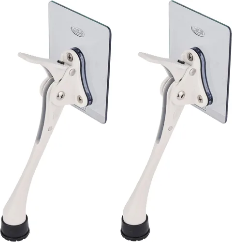Vista 17 de Soporte adhesivo One-Touch para tope de puerta (negro, 1 x 1 unidad)