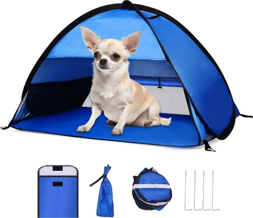 Vista 8 de Refugios para el sol de la playa, toldo emergente instantáneo, toldo automático para acampar, pesca, senderismo, picnic, refugio portátil