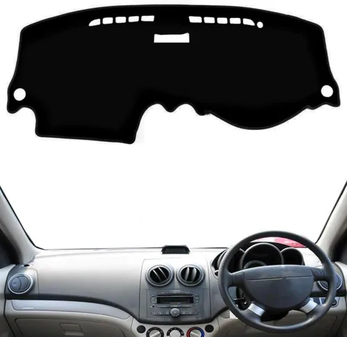 Vista 2 de LEFEDA Para Chevrolet Aveo Kalos Lova Gentra Pontiac G3 2002-2011, cubierta de salpicadero de automóvil, accesorios para alfombra de salpicadero