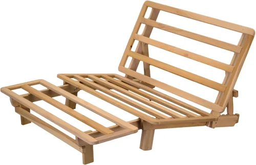 Vista 5 de Sofá cama triple - marco únicamente, Madera, Madera clara