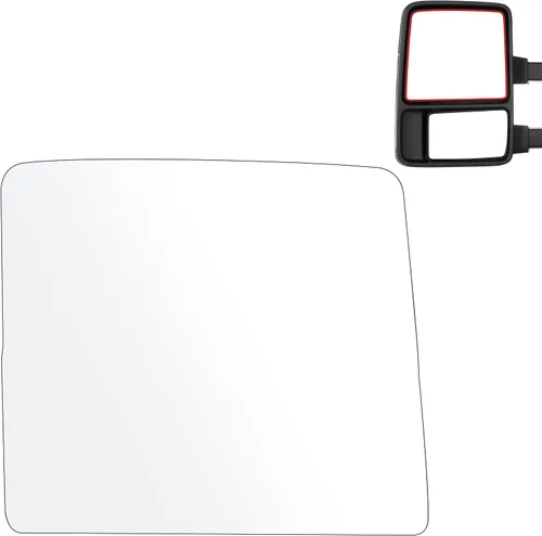 Vista 19 de SCITOO Reemplazo de vidrio para espejo lateral Compatible con Ford F-250 F-350 F-450 F-550 Super Duty 1999-2016 y Ford Excursion 2000-2005, vidrio