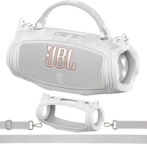 Vista 14 de Funda de silicona para altavoz Bluetooth portátil JBL Charge 6 Azul