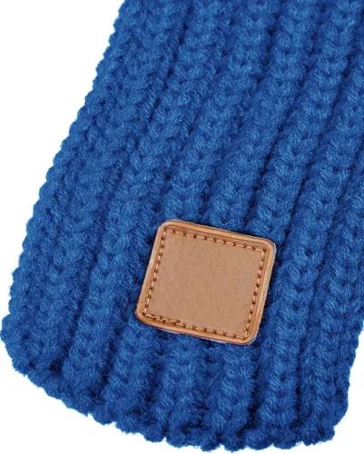 Vista 7 de SATINIOR 4 piezas de bufanda de punto para niños, bufanda de invierno de color sólido para niño y niña