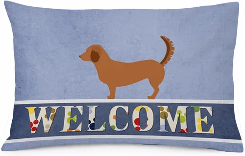 Vista 112 de Caroline's Treasures BB8334PILLOWCASE AIDI Atlas Mountain Dog - Funda de almohada estándar, color azul, ligera, súper suave, de fácil cuidado
