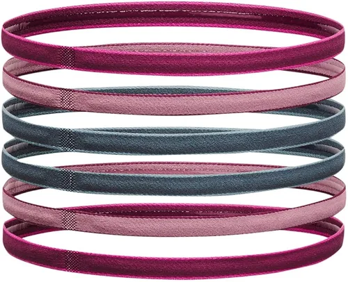 Vista 2 de Under Armour - Minidiademas atléticas para mujer, paquete de 6