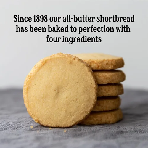 Vista 3 de Walker's Shortbread - Galletas de mantequilla pura, galletas de mantequilla pura, caja de 5.3 onzas
