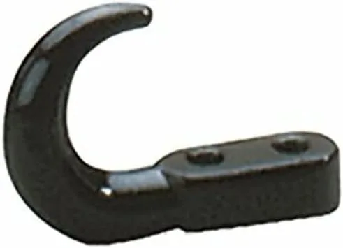 Vista 2 de WARN 13230 Gancho de remolque universal, negro: capacidad de 4 toneladas (8,000 lb)