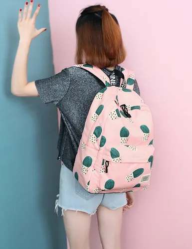 Vista 14 de Mygreen - Mochila escolar con bonitos diseños para niños y niñas, 11.5 x 15.7 x 5.1 pulgadas