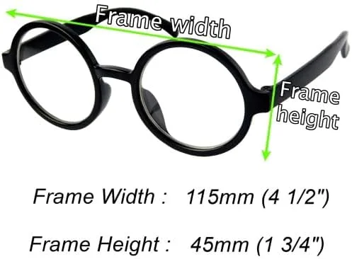 Vista 3 de KD01 Baby Infant Toddler Age 0-24 Months Round Costume Glasses