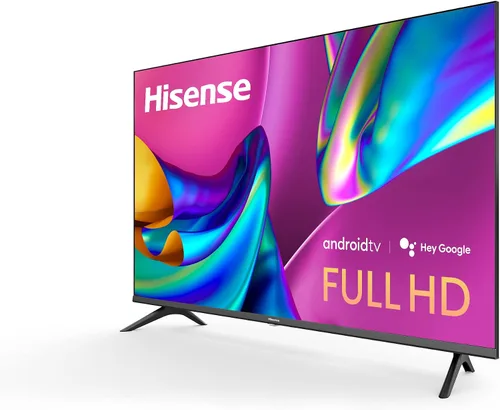 Vista 10 de Hisense Televisor inteligente Android de 32 pulgadas FHD 1080p de la serie A4 con DTS Virtual X, modos de juego y deportes, Chromecast integrado