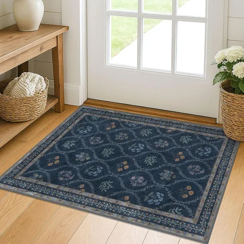 Vista 74 de KILOCOCO Alfombra marroquí pequeña, de 2 x 3 pies, color negro/dorado, súper suave, lavable, para interiores, vintage, lavable, antideslizante