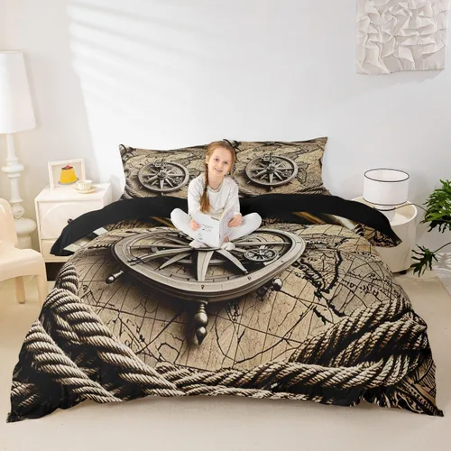 Vista 19 de Erosebridal Juego de ropa de cama con diseño de Feliz Navidad, adorable funda de edredón de muñeco de nieve tamaño individual para niños y niñas