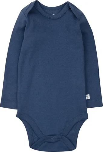 Vista 6 de HonestBaby Paquete de 5 mamelucos de manga larga para bebé, 100% algodón orgánico, unisex