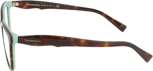 Vista 3 de Gafas graduadas Tiffany TF 2175 8134 Havana On Azul