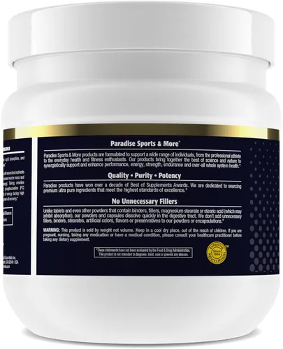 Vista 6 de Paradise Herbs & Essentials Creatina Monohidrato Polvo 17.64 oz