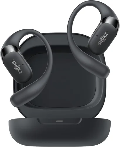 Vista 13 de SHOKZ OpenFit 2 Auriculares de Oreja Abierta, Auriculares Inalámbricos Bluetooth Verdaderos con Micrófono, Auriculares con Gancho para la Oreja