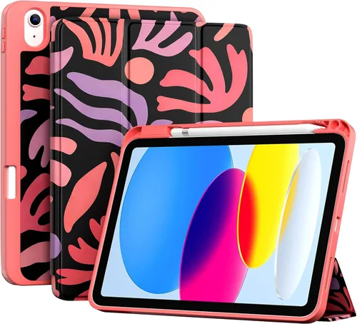 Vista 30 de ProCase Funda para iPad (A16) de 11ª Generación de 11 Pulgadas 2025/iPad de 10ª Generación de 10.9 Pulgadas 2022 con Soporte para Lápiz, Funda