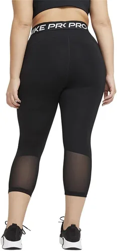 Vista 2 de Nike womens Pro 365women's Mid-rise Cropped Mesh Panel LegginGrade School