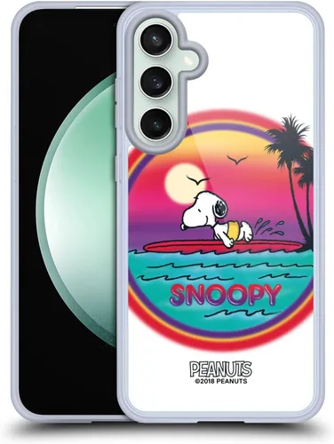 Vista 178 de Head Case Designs Officially Licensed Peanuts Beach Surf Snoopy Boardwalk Airbrush Gel Case [Military Grade Protection] Compatible with Google Pixel