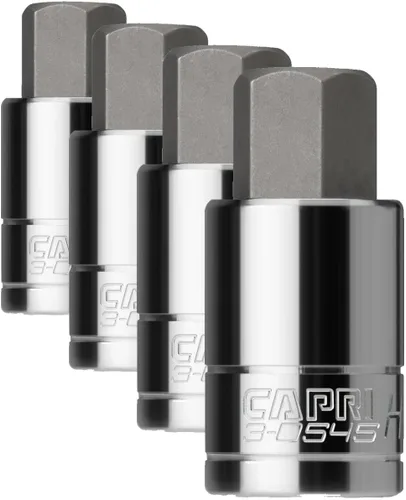 Vista 11 de Capri Tools 3-0531 2 mm Llave allen hexagonal, 1/4-pulgada de unidad, métrica