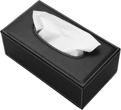Vista 2 de KINGFOM Juego de organizador de escritorio de oficina T102-3PCS/suministros de oficina Ecológico de cuero sintético incluye soporte para caja