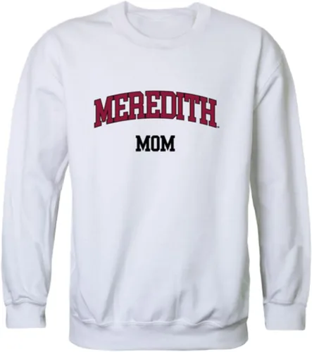 Vista 3 de W Republic Meredith College Avenging Angels Campus - Sudadera con cuello redondo