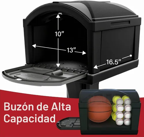 Vista 4 de Simplay3 Buzón T4 de Capacidad Extra Grande XL Sin Excavación con Construcción Duradera, Diseño Resistente a la Intemperie e Instalación Fácil Sin