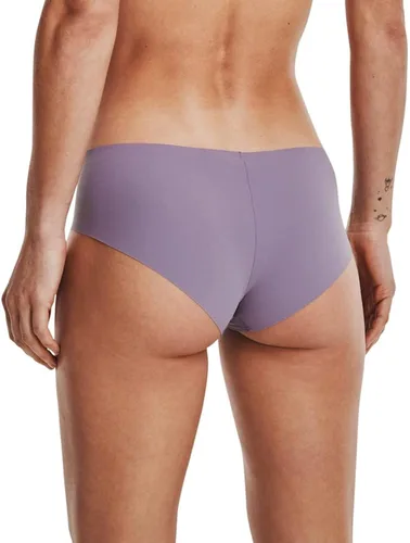 Vista 2 de Under Armour - Calzones hípsters para mujer completamente elásticos, paquete de 3