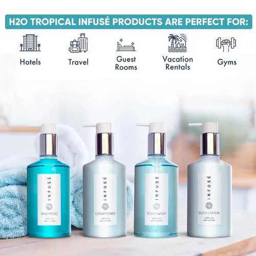Vista 10 de 1-Shoppe Infuse Ecobox All-In-Kit de 4 piezas Té blanco y jabón de coco