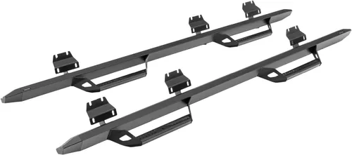 Vista 7 de RealTruck EpYx - Escalones para Toyota Tacoma Longitud de la cabina, acero, negro texturizado EXT05CC-TX Compatible con Toyota Tacoma Double