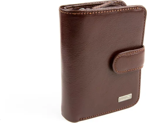 Vista 11 de Billetera de cuero RFID de acordeón, Negro, Classic