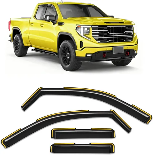 Vista 12 de Protectores de lluvia de ventana para Chevy Express Van y GMC Savana 2500