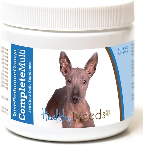 Vista 137 de Healthy Breeds Affenpinscher todo en uno multivitamínico suave masticable 60