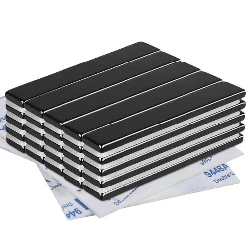 Vista 16 de MIKEDE -Imanes de neodimio y tierras raras pequeños y resistentes con forma de barra rectangular, para refrigerador, pizarra, almacenamiento
